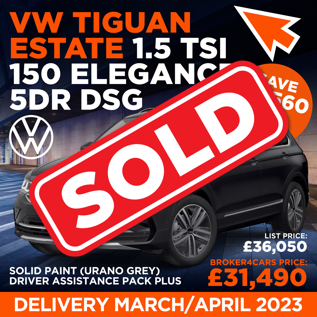 VW Tiguan Estate 1.5 TSI 150 Elegance 5DR DSG. SOLD